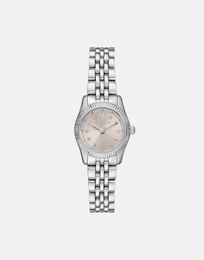 Women'S Lexington Three-Hand, Stainless Steel Watch, Mk4843