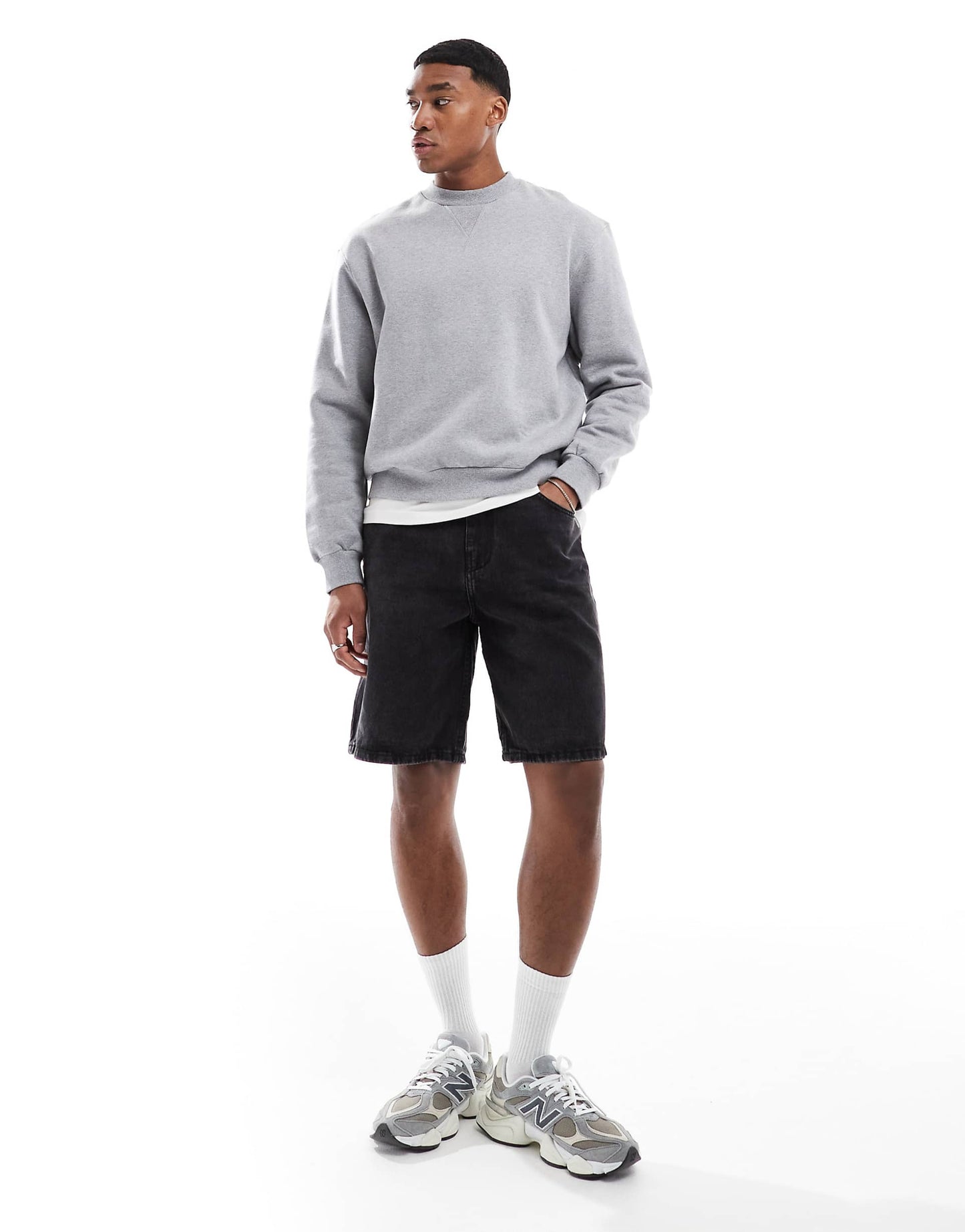 Baggy Fit Denim Short