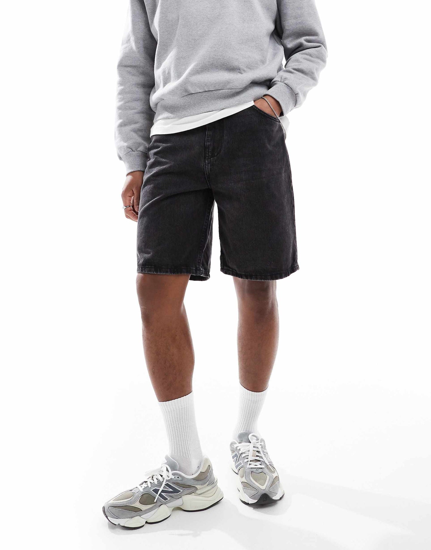 Baggy Fit Denim Short