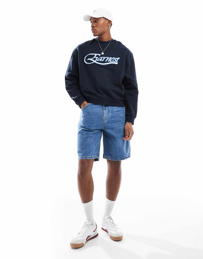 Baggy Fit Denim Short