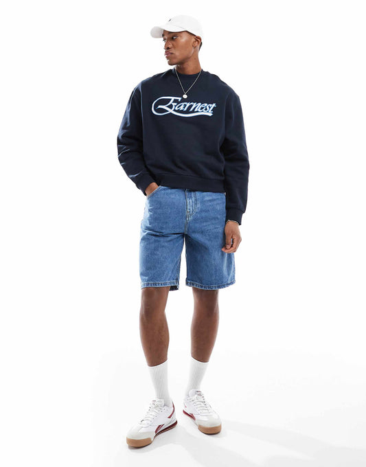 Baggy Fit Denim Short