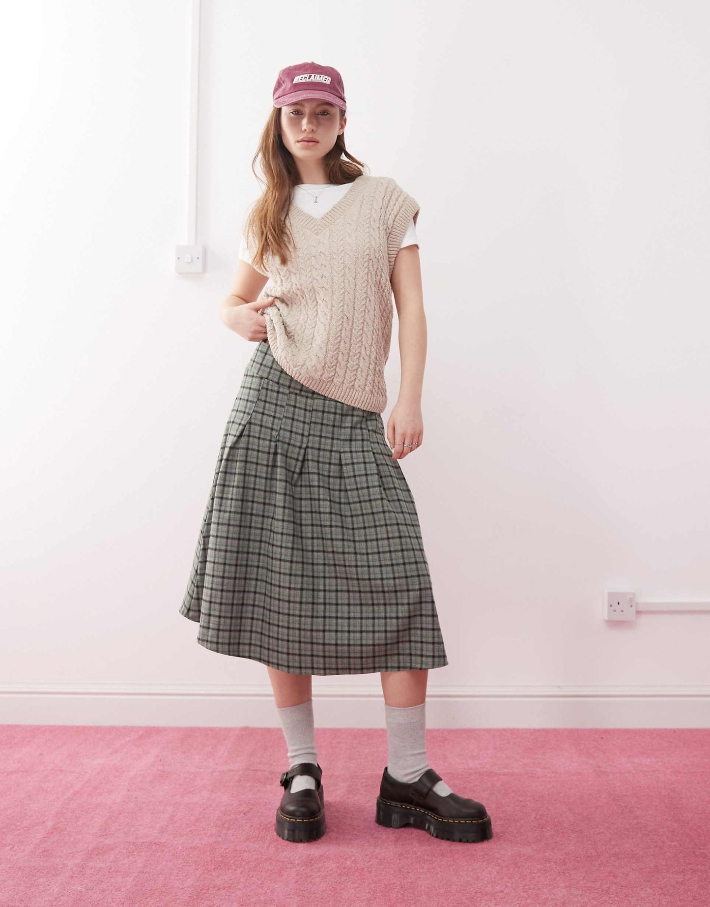 Knitted Fisherman Oversized Cable Jumper