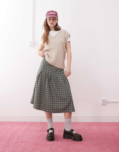 Knitted Fisherman Oversized Cable Jumper