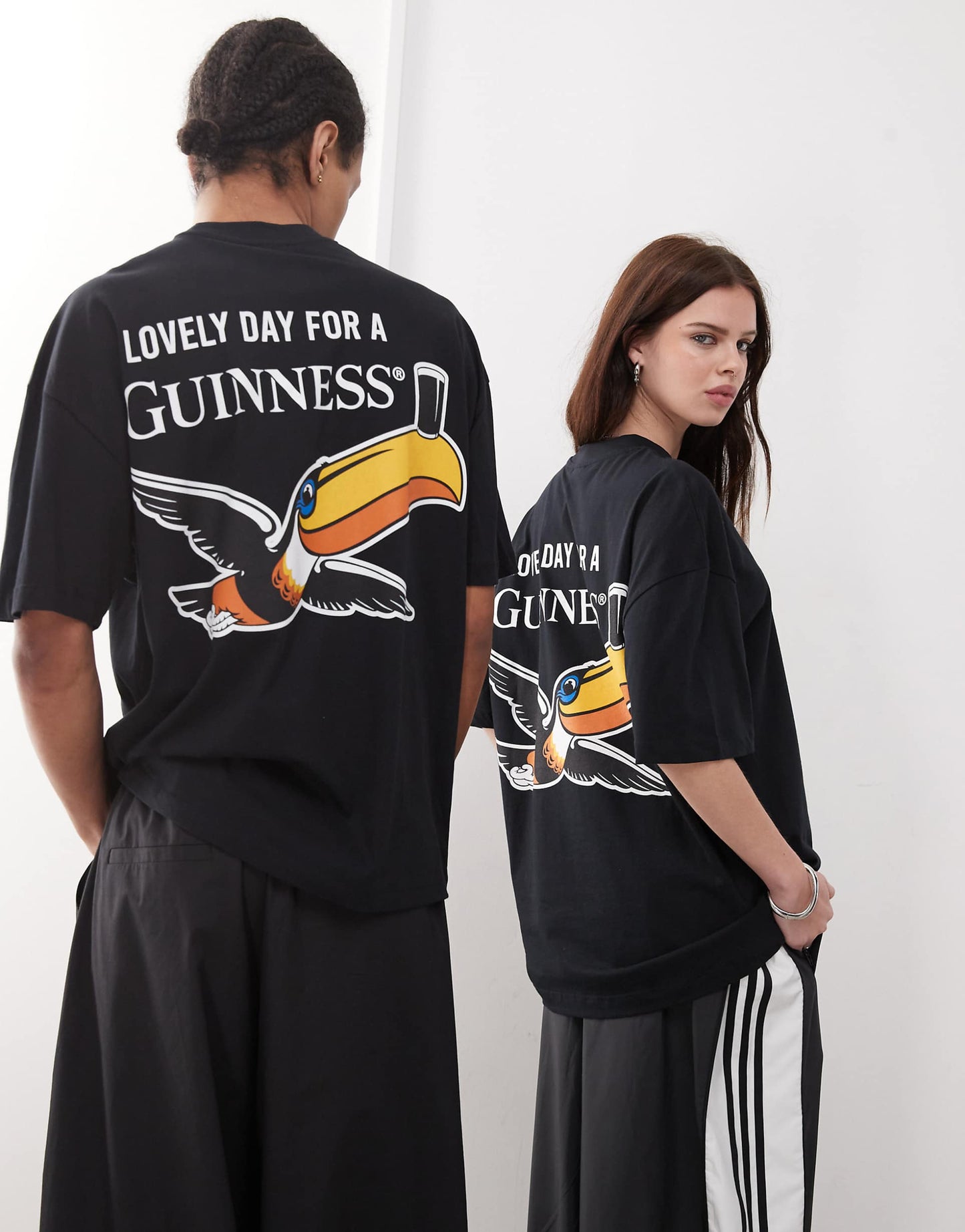 Unisex Oversized License T-Shirt With Guinness Prints