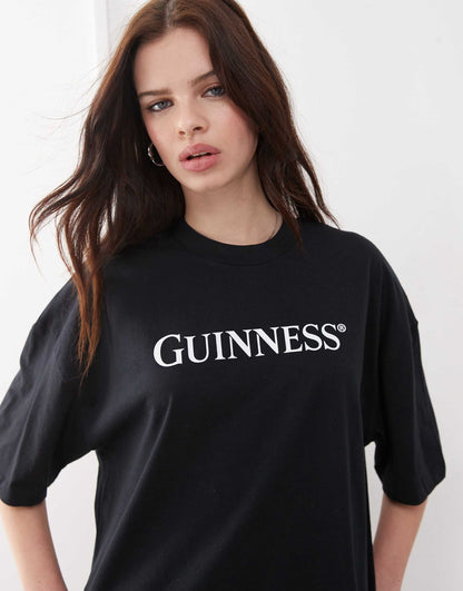 Unisex Oversized License T-Shirt With Guinness Prints