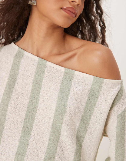 Slouchy Off Shoulder Top
