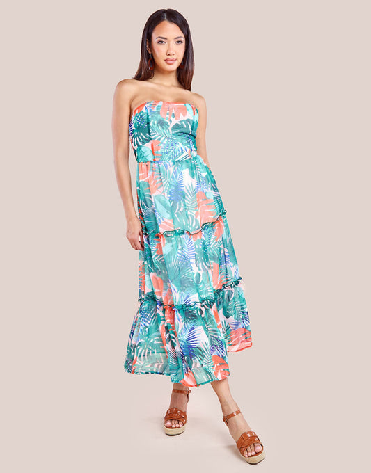 Boobtube Printed Maxi