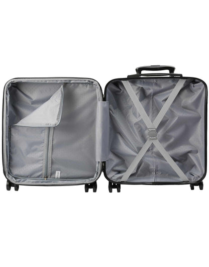 Velcoity Expandable Cabin Case 55X40X20Cm Expands To 55X40X25Cm