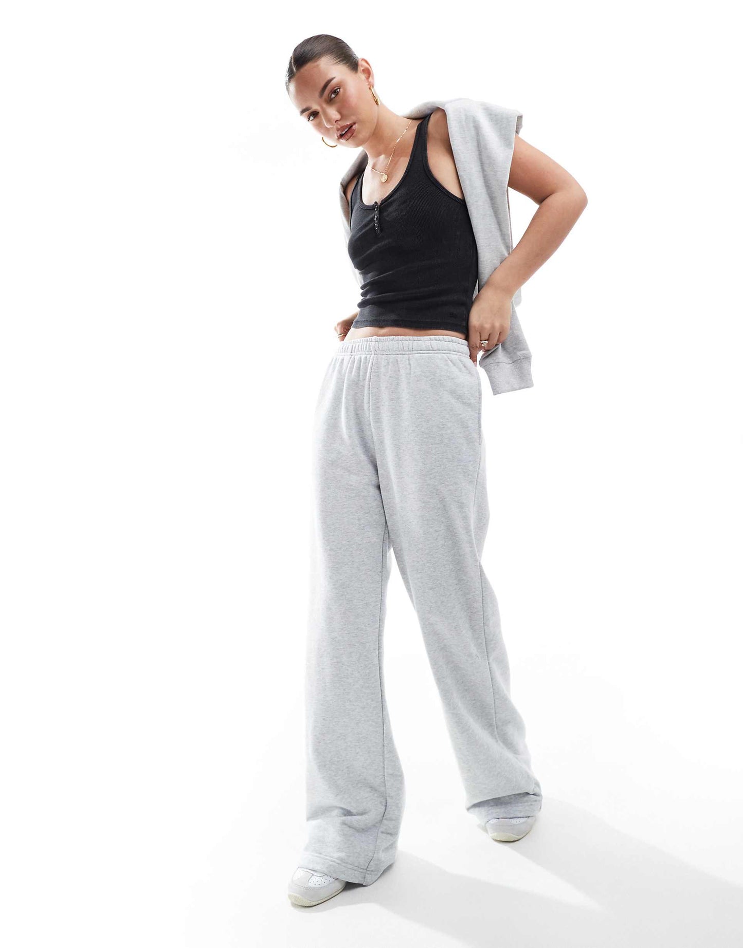 Classic Fleece Wide Leg Sweatpant