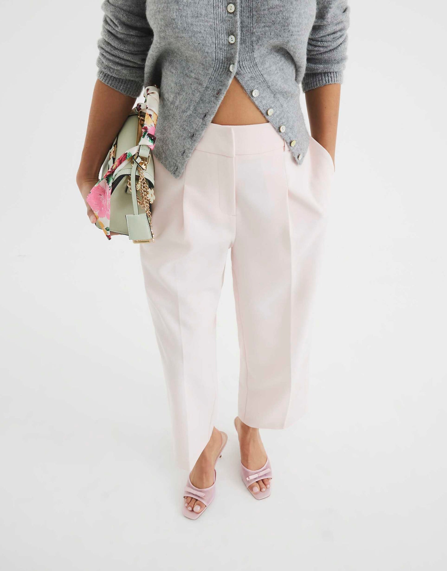 Petite Petite Straight Leg Trousers