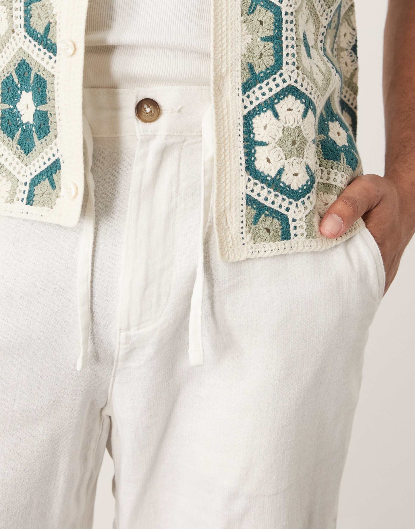 Brody Loose Fit Linen Trouser