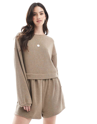 Soft Touch Smock Playsuit