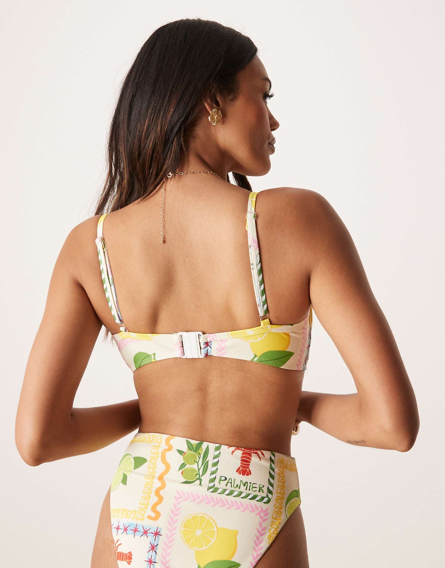 Fuller Bust Olive Underwired Bikini Top