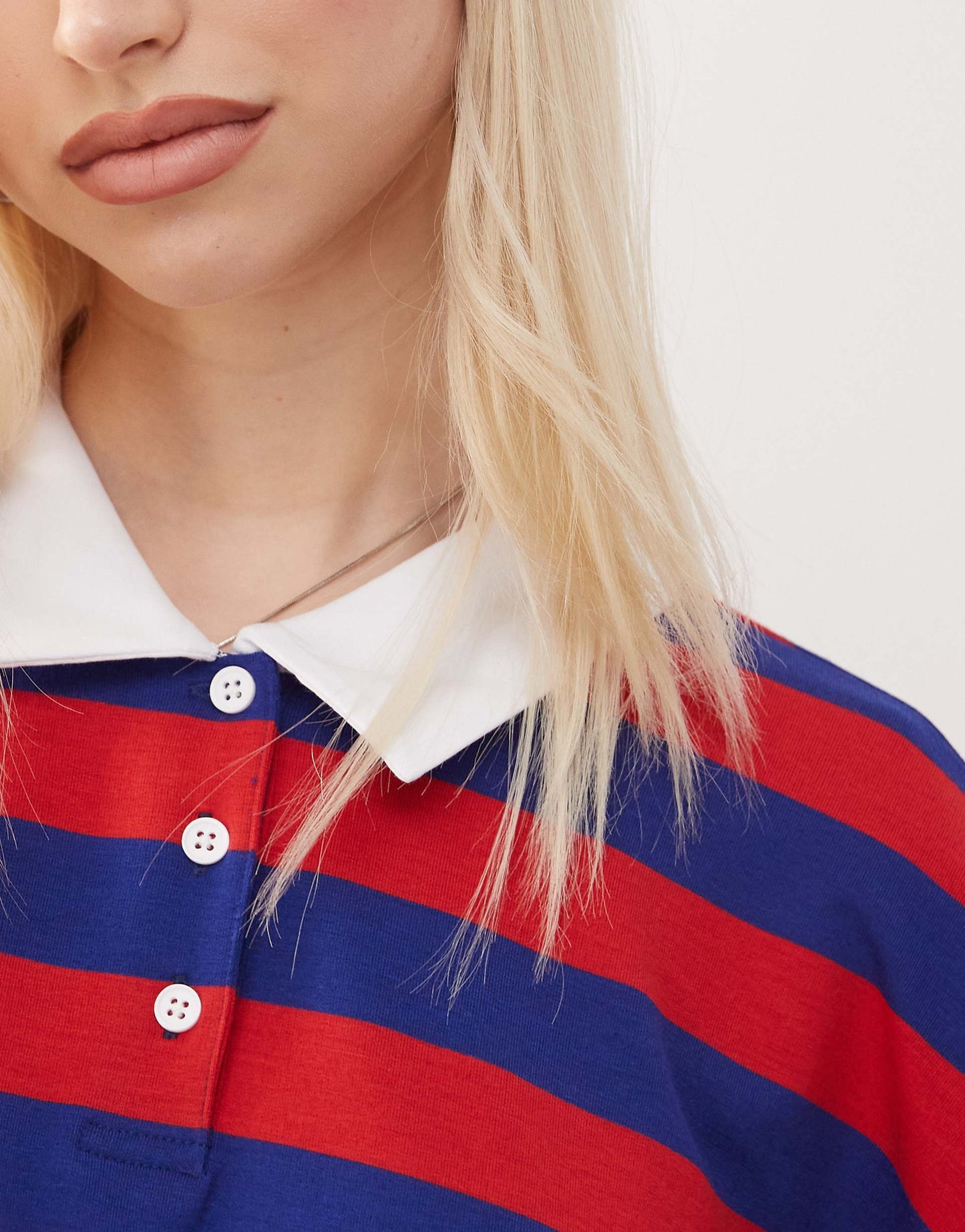 Polo Collar Mini Dress