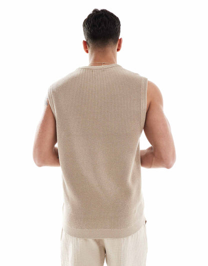 Chunky Knitted Vest