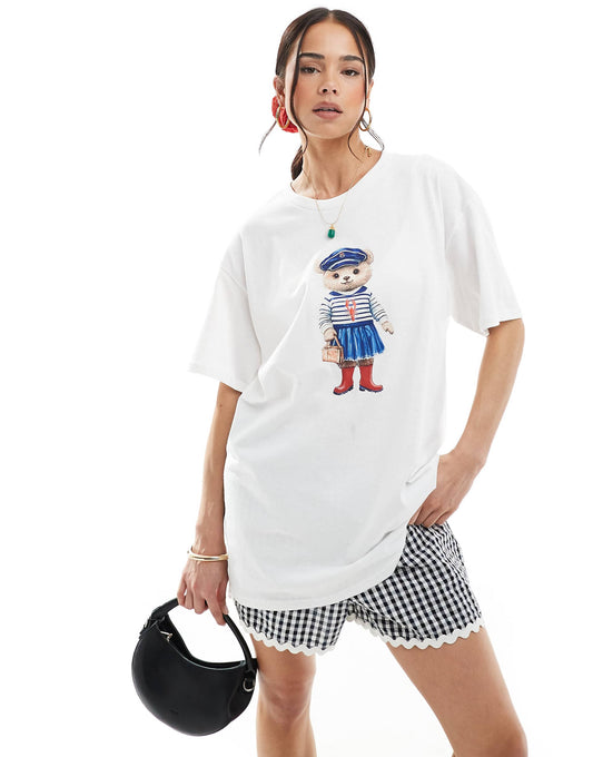 Teddy Bear Oversized Tee