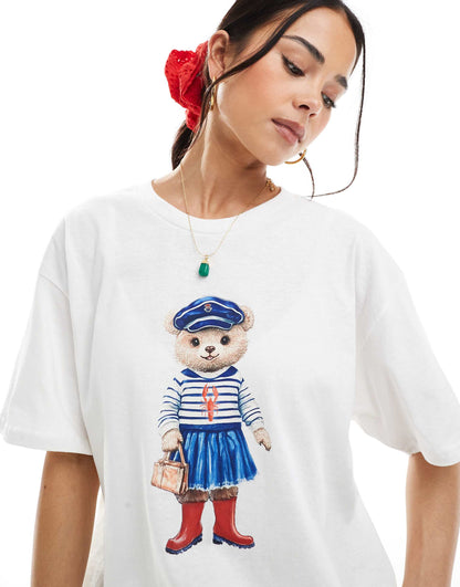 Teddy Bear Oversized Tee
