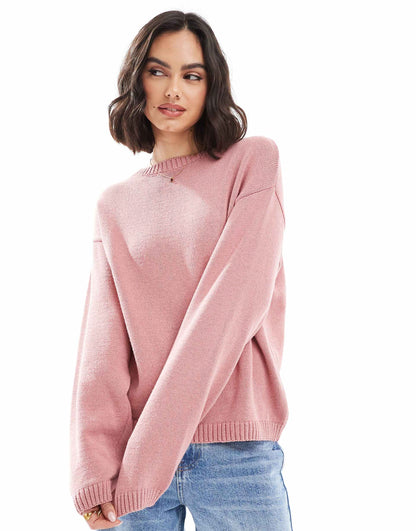 Textured Knitted Jumper