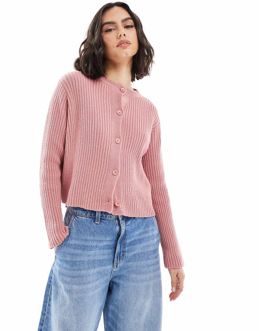 Neat Fit Knitted Cardigan