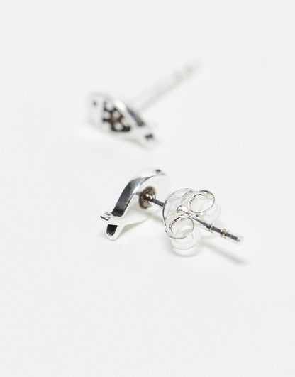 Fish Stud Earrings