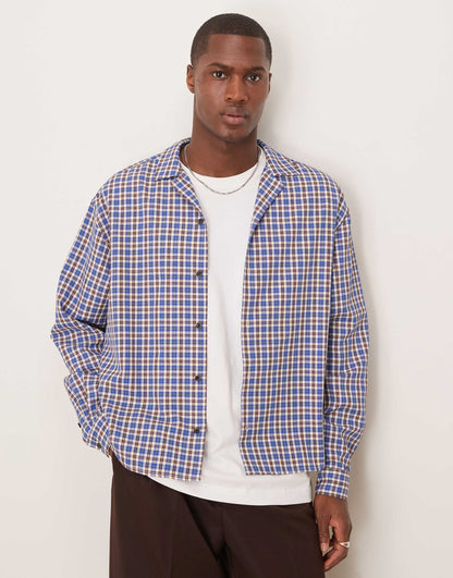 Oversized Boxy Revere Shirt