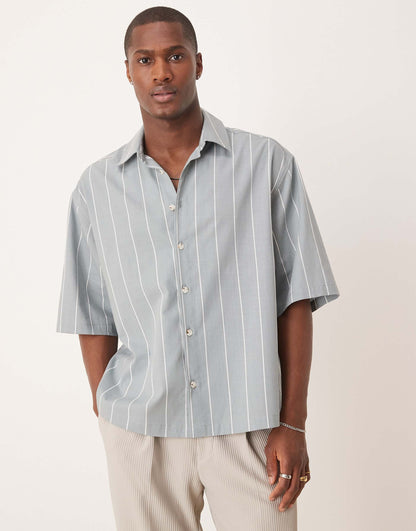 Oversized Boxy Half Sleeve Shirt