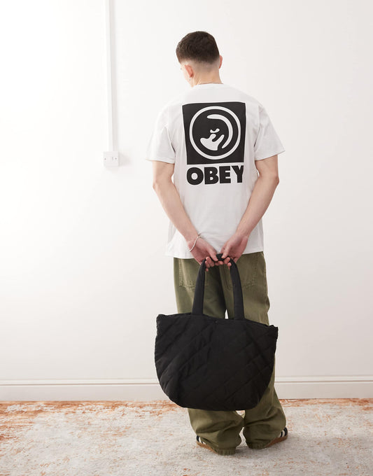 Bold Eye Graphic Logo T-Shirt With Back Print