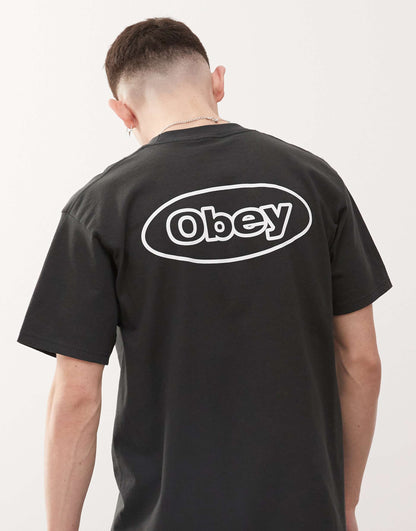 Reaction Graphic Logo T-Shirt With Back Print