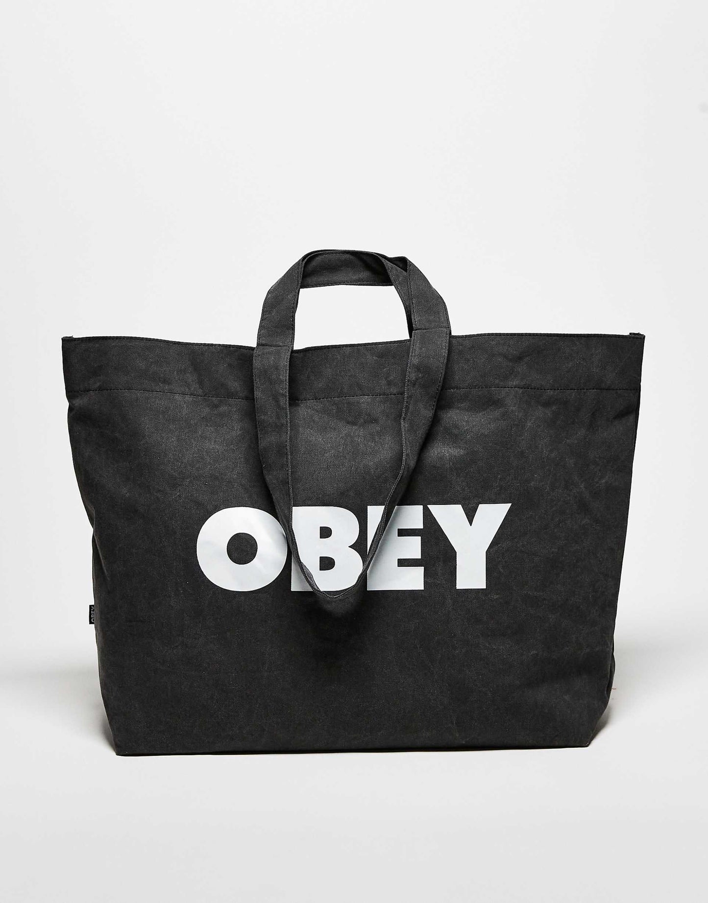 Pigment Dyed Tote Graphic Logo Tote Bag