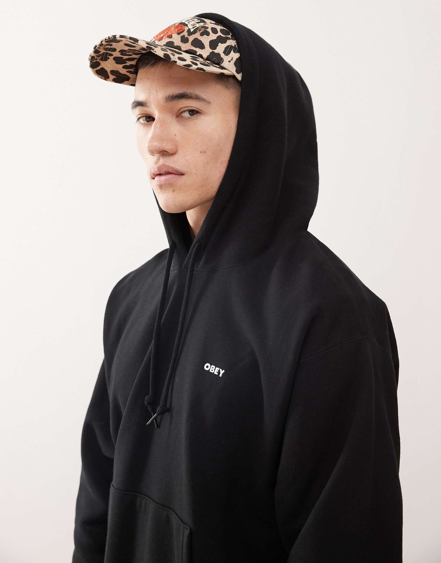 Hoodie With Bold Logo