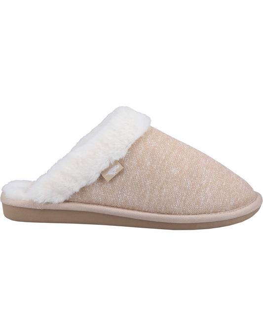 Rosie Skirball Jersey Mule Slippers