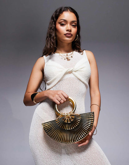 Semicircle Basket Bag
