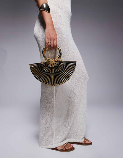 Semicircle Basket Bag