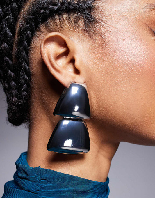 Double Doorknocker Earrings