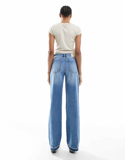 Tall D92 Wide Leg Dad Jeans