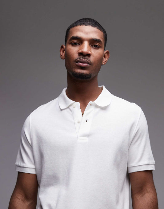 Jersey Revere Collar Polo