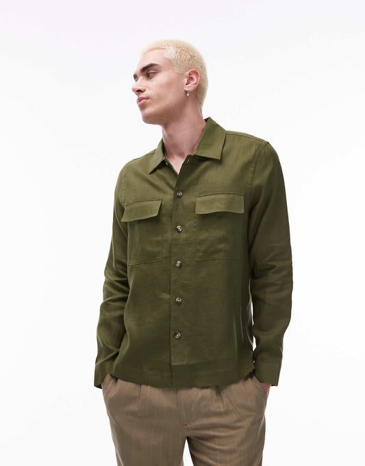 Premium Linen Shacket