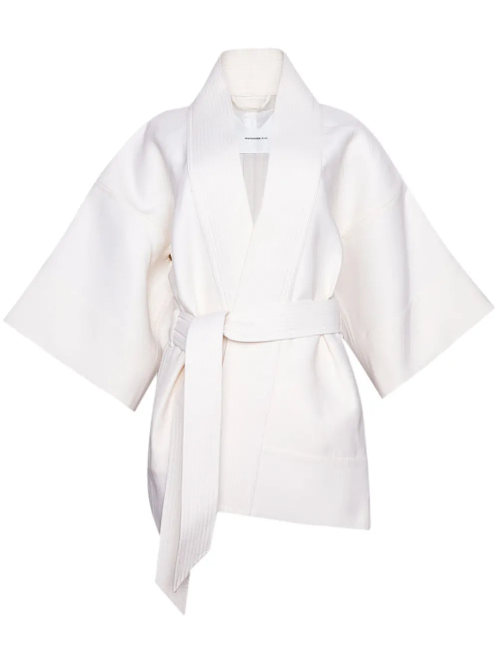 Wrap-Design Short Coat