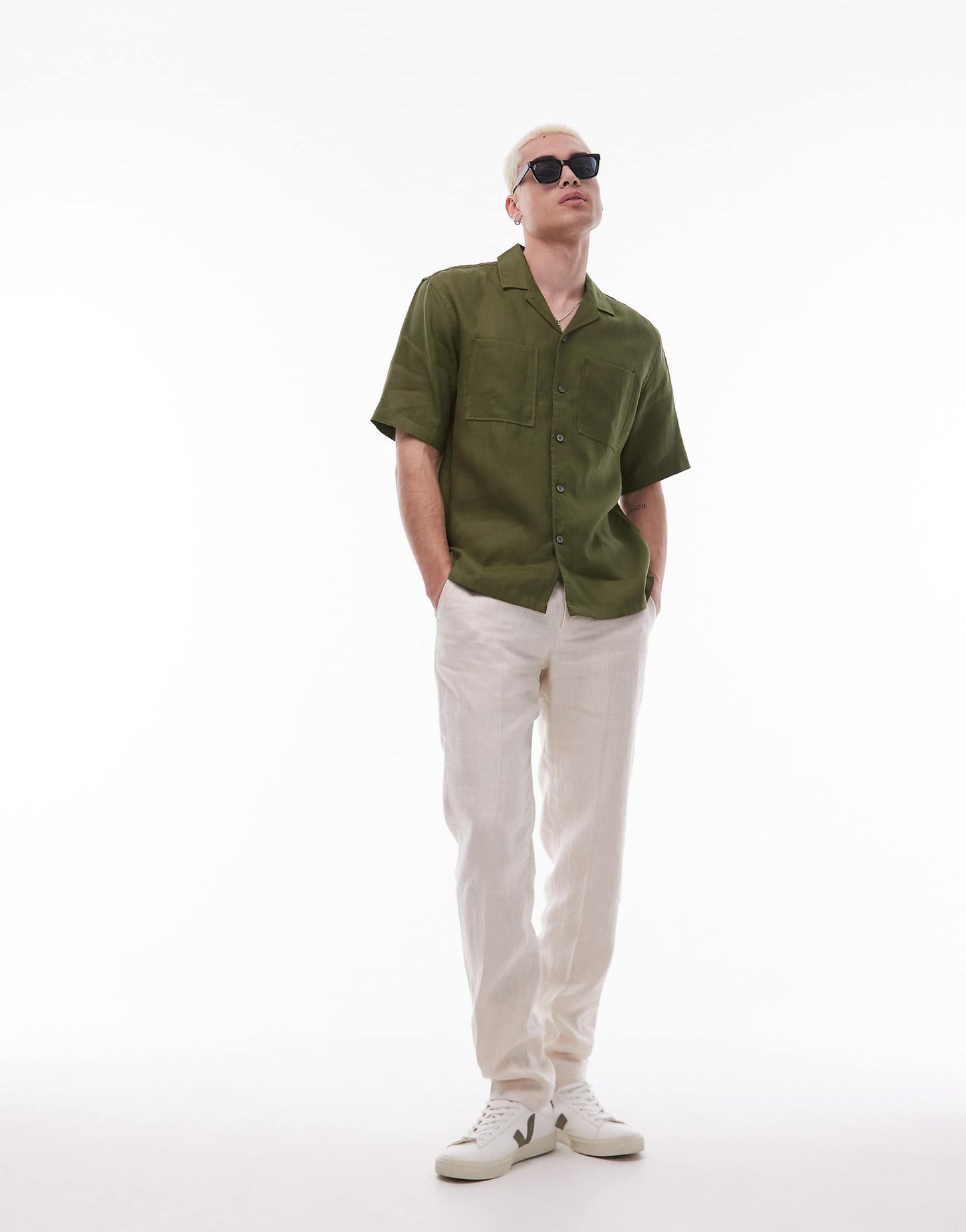 Premium Linen Short Sleeve Shirt