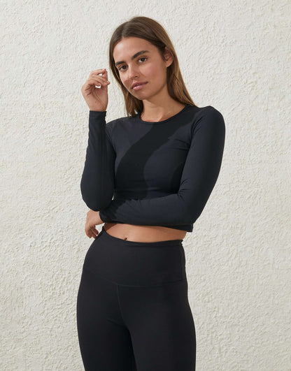 Ultra Soft Fitted Long Sleeve Top