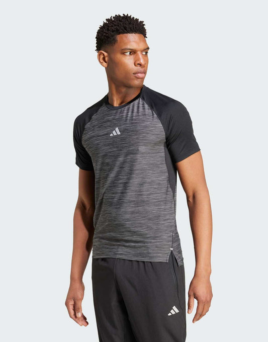 Performance Gym+ Training 3-Stripes Tee