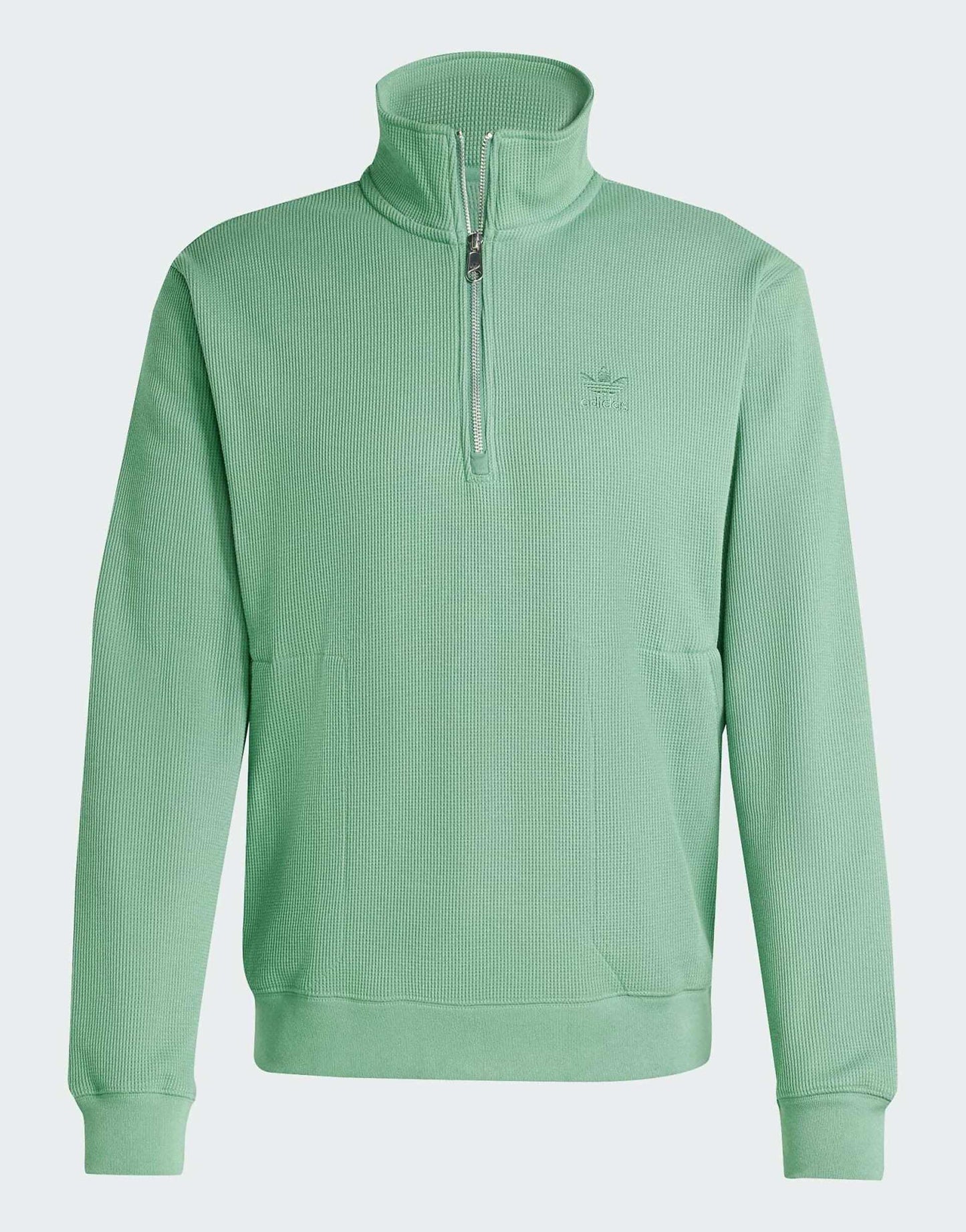 Trefoil Essentials Waffle 1/2 Zip Sweatshirt