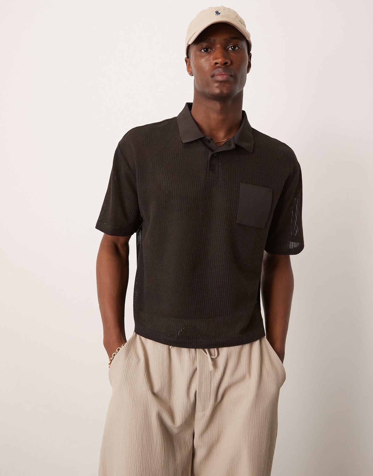Boxy Relaxed Polo