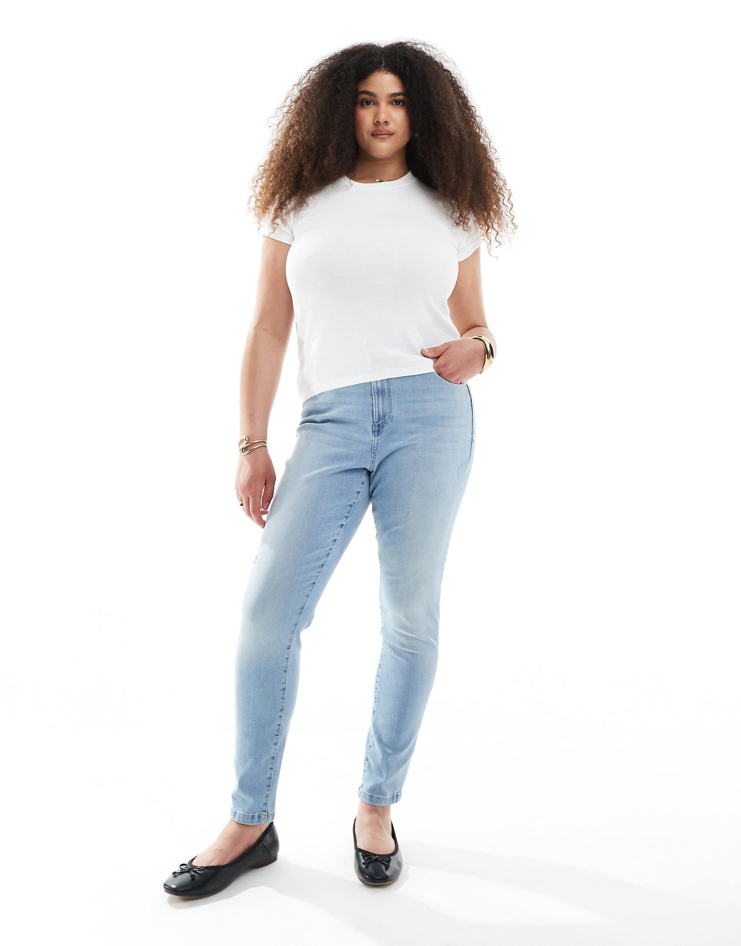 Curve Phia High Rise Skinny Jeans