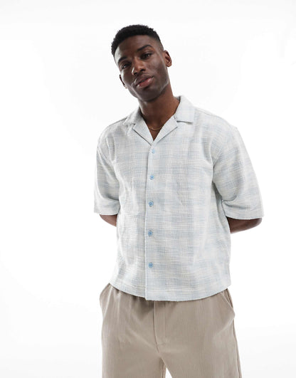 Relaxed Fit Textured Shirt