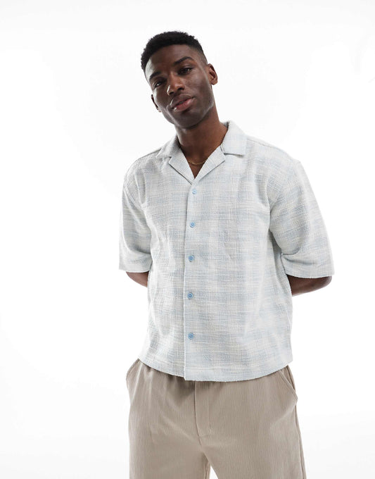 Relaxed Fit Textured Shirt