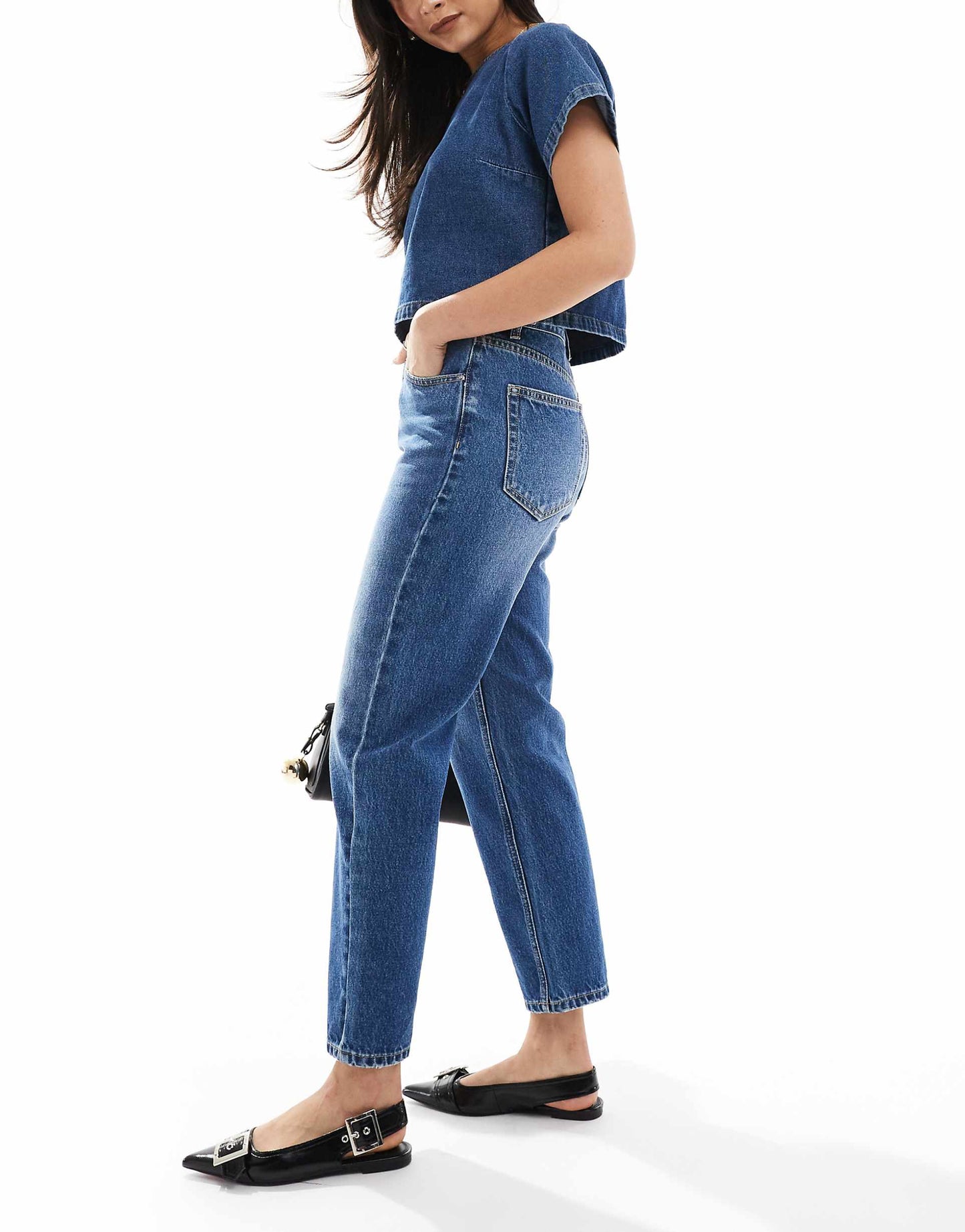 High Rise Mom Jean