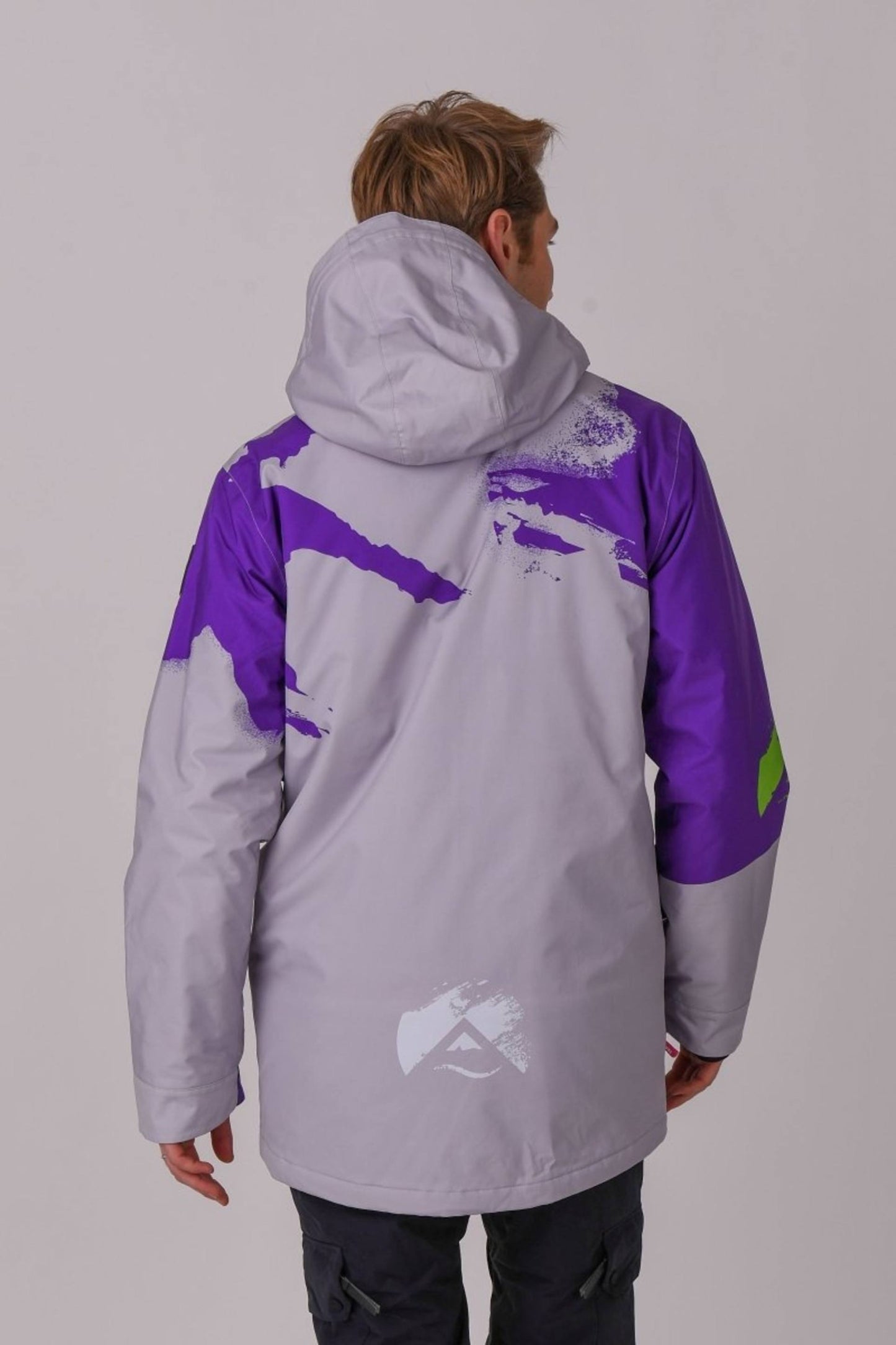Afterparty Jacket Black & Purple Men'S