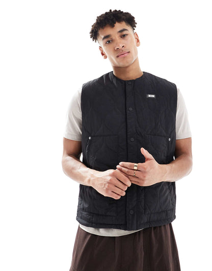 Mens Quilted Utility Gillet