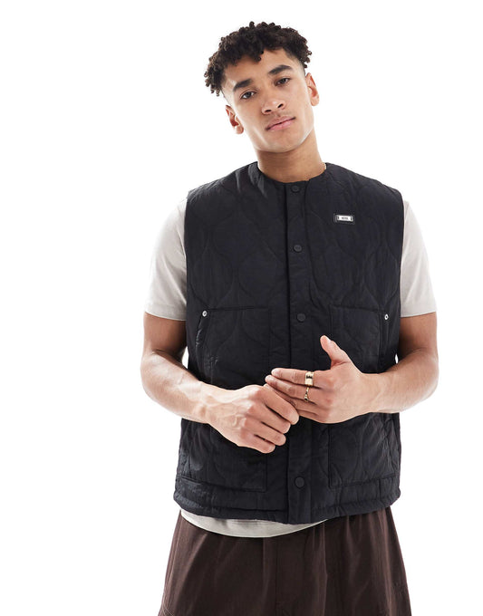 Mens Quilted Utility Gillet